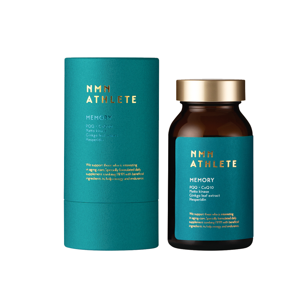 NMN ATHLETE “MEMORY” SUPPLEMENT 120粒（エヌエムエヌアスリート メモリー）