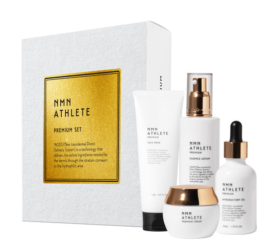 NMN ATHLETE PREMIUM SIMPLE SKINCARE SET（エヌエムエヌ アスリート プレミアム シンプルスキンケア・セット）