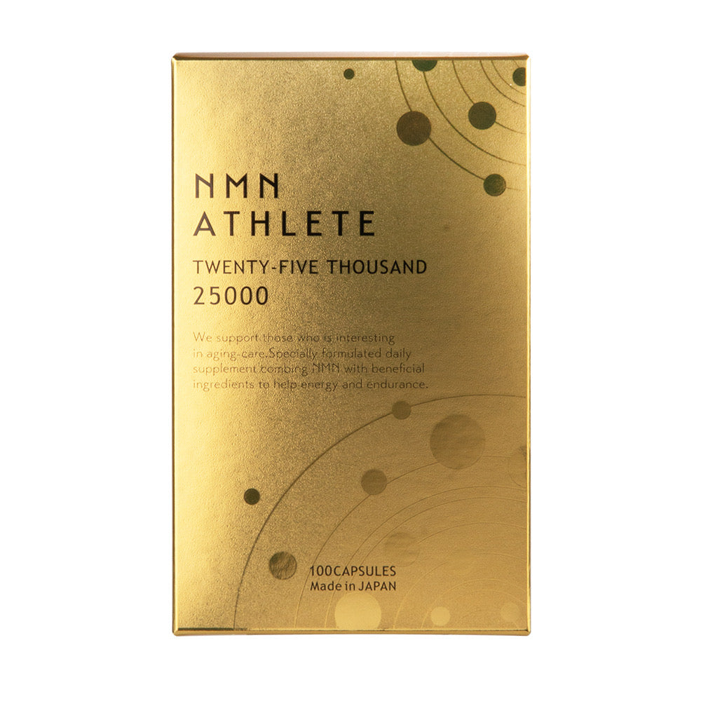 NMN ATHLETE "TWENTY-FIVE" SUPPLEMENT 100粒(エヌエムエヌアスリート 25000)