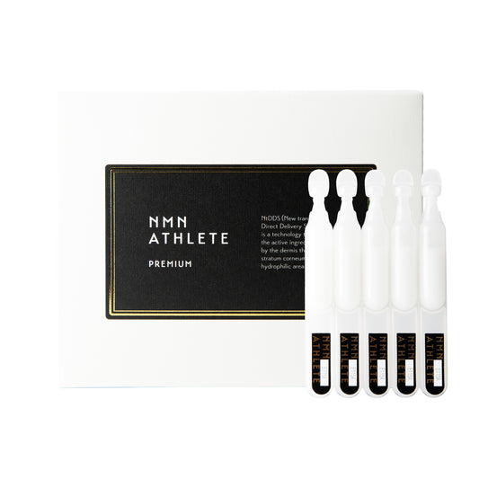NMN ATHLETE PREMIUM ESSENCE (エヌエムエヌ アスリート プレミアム エッセンス）NMN配合美容液30本（1袋5本入りｘ6袋）